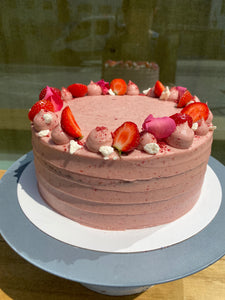 Strawberry Mascarpone Cake