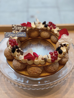 Load image into Gallery viewer, Festive Choux Wreath
