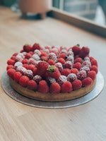 Load image into Gallery viewer, Pistachio &amp; Raspberry Tart
